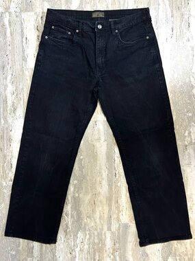 Urban Star Black Jeans 36” X 31” Stretch Relaxed Fit Straight Leg